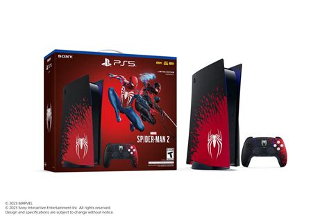 First Look: PS5 Console – Marvel’s Spider-Man 2 Limited Edition Bundle