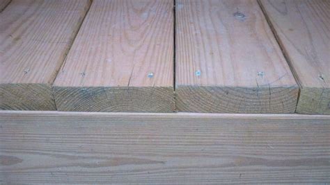 How to install deck boards: crown up or down? ‣ MyFixitUpLife