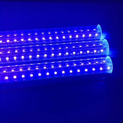 New T8 UV 48LED Fluorescent Light 395NM Violet Wavelength Curing Lamp ...