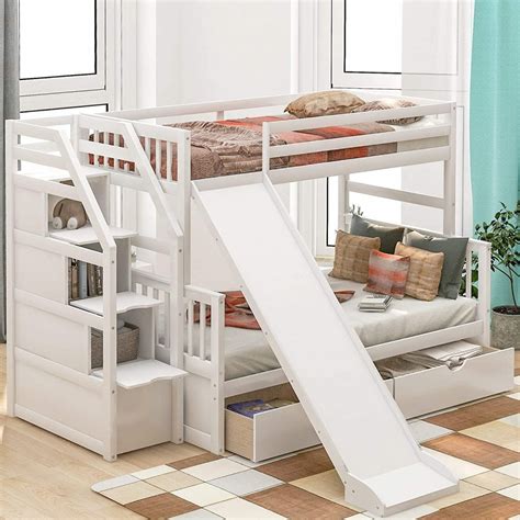 Top 10 Best Bunk Beds with Stairs in 2021 Reviews