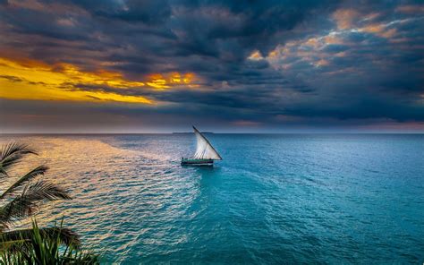 Sunset Sailing Wallpapers - Wallpaper Cave