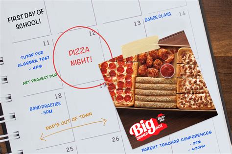 The Big Dinner Box From Pizza Hut Returns Just in Time For Back-To ...