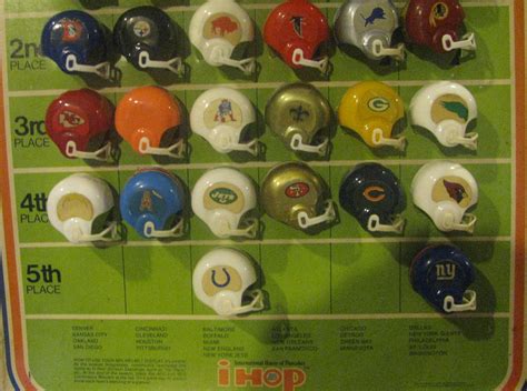 Lot Detail - VINTAGE 1973 NFL MINI HELMET STANDING STORE DISPLAY