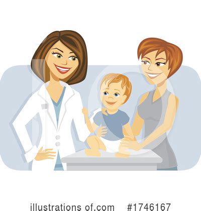 Pediatrician Clipart #1107513 - Illustration by Amanda Kate