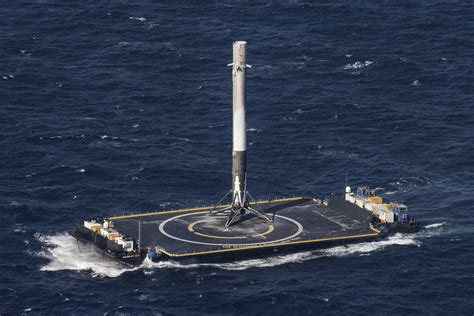 SpaceX: Rocket’s own camera captures historic barge landing