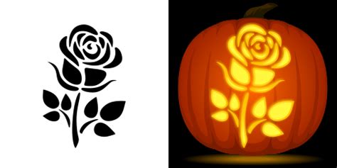 Easy Flower Pumpkin Carving – HOMYSTYLE