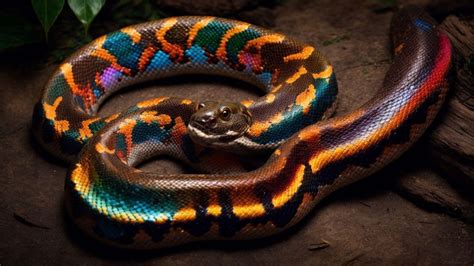 The Snake Species, Brazilian Rainbow Boa, information and characteristics - Snake types