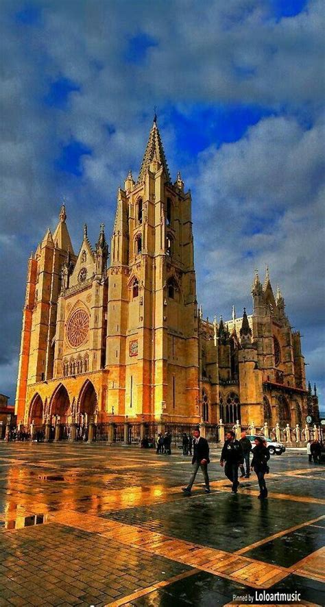 Cathedral of Leon in Spain | Spain travel, Cathedral, Spain