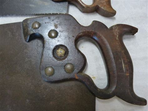 Lot # 320 Nice collection of antique hand saws - Consider It Sold