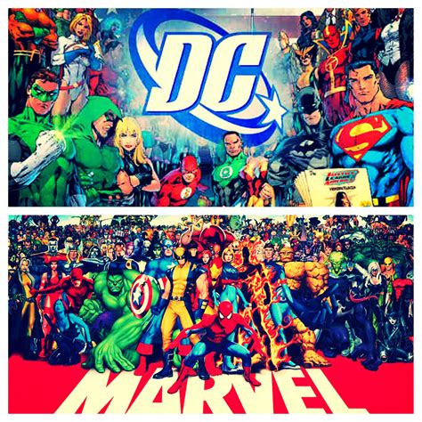 Marvel Comics Vs Dc Comics Characters Marvel Dc Vs Universe Approaches Differences Cinematic ...