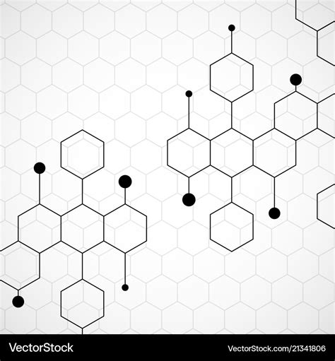 Honeycomb pattern background Royalty Free Vector Image