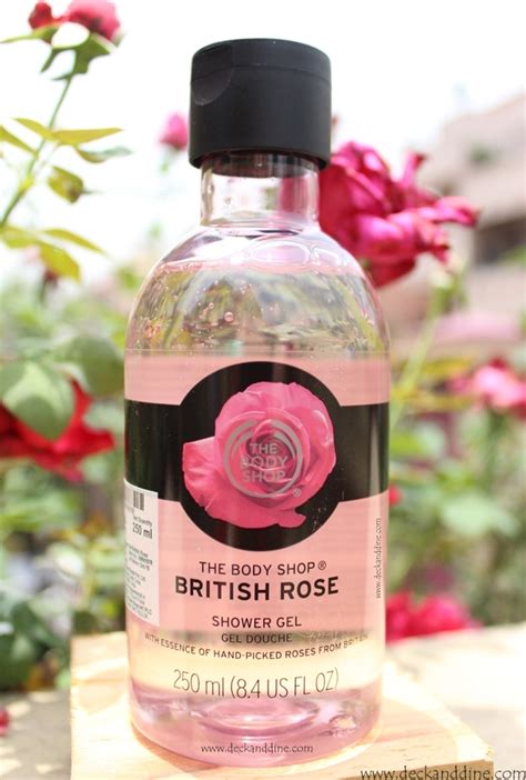 The Body Shop British Rose Shower Gel Review - Deck and Dine