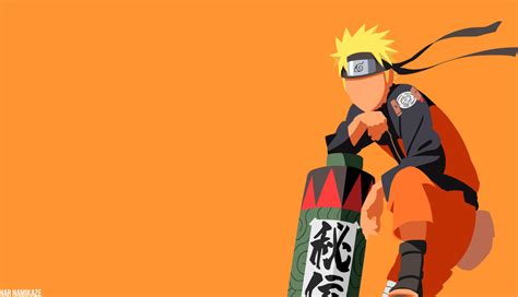 1336x768 Resolution Naruto Uzumaki Minimalist HD Laptop Wallpaper ...