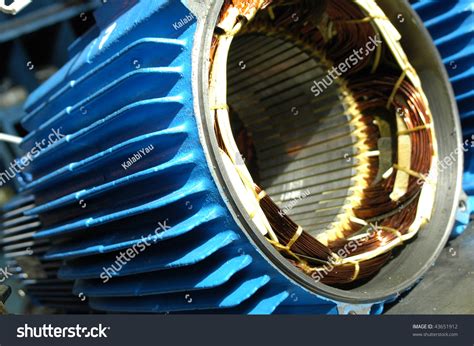 Electric Motor Parts Stock Photo 43651912 - Shutterstock