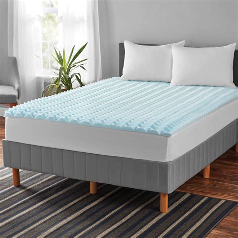 Memory Foam Mattress Topper, Full, 1.5 inch, Mainstays - Walmart.com