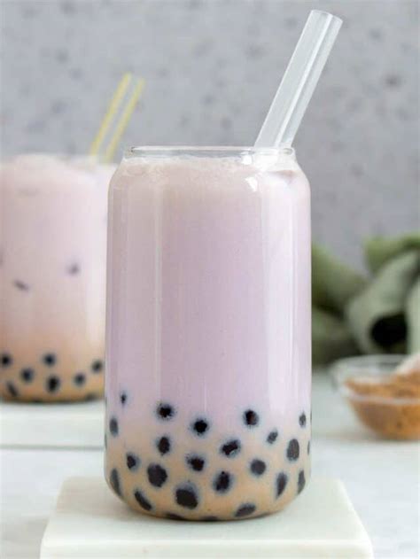 Taro Milk Tea Story - Carmy - Easy Healthy-ish Recipes