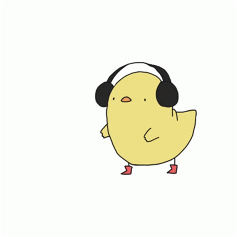 Cute Little Chick Chicken Dance GIF | GIFDB.com