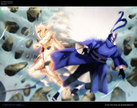 Naruto Vs Tobi by valvicto4 on DeviantArt