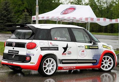 Quattro Rallye: El Fiat 500 L, nuevo coche de rallyes y de rallycross.