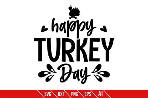 Happy Turkey Day Graphic by TeeKing124 · Creative Fabrica