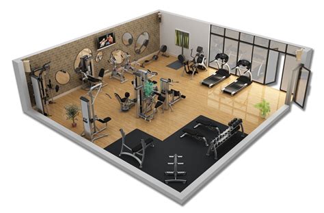 Commercial Fitness Facility Design | Installation Showcase | professional design | Cybex