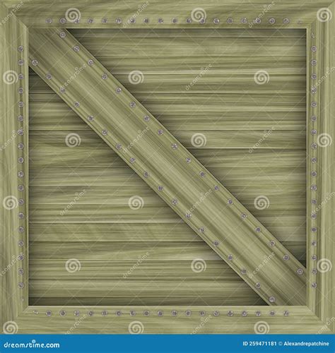 Decorative Seaweed Wooden Crate Texture, Seamless Pattern with Diagonal ...