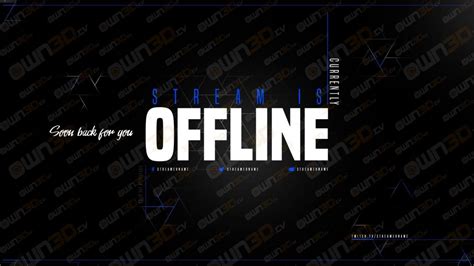 12 of The Best Twitch Offline Banner Templates