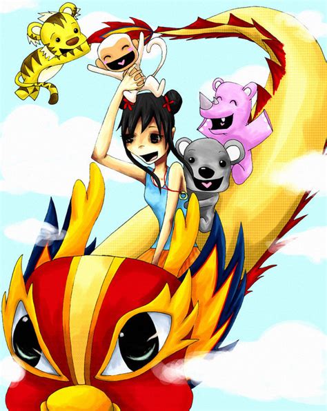 Dragon Ride - Ni-Hao, Kai-Lan Fan Art (19874302) - Fanpop