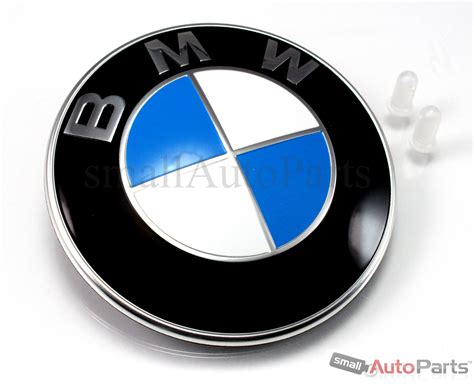 OEM BMW Genuine Original Roundel Hood/Trunk 82mm Emblem Round Badge + 2 Grommets | eBay