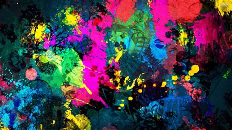 Paint Splatter Background wallpaper | 2560x1440 | #57645