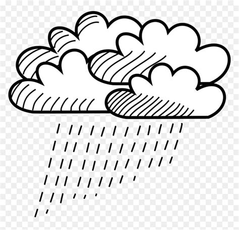 Thumb Image - Rain Clipart Black And White Png, Transparent Png - vhv