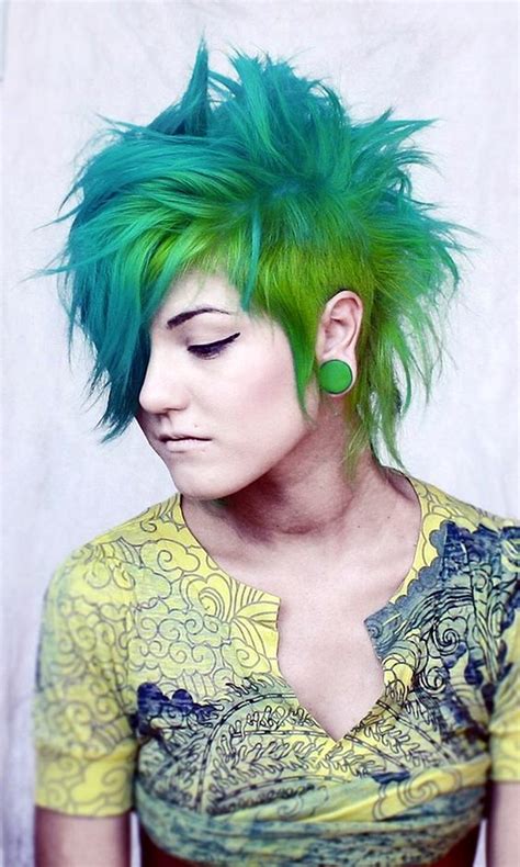 45 Short Punk Hairstyles and Haircuts that have spark to ROCK