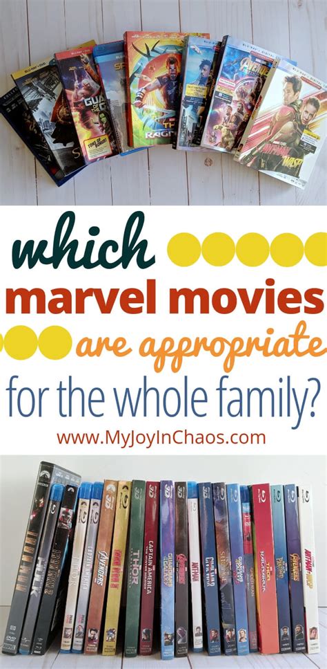 Why we are waiting to show our kids the Marvel movies | My Joy in Chaos