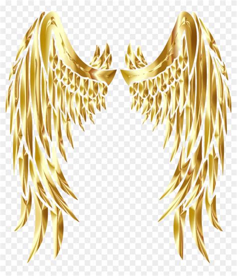 Download Big Image - Gold Angel Wings Clipart - Png Download Png ...