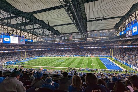 Detroit Lions Stadium Guide For Best Seats For A Football Game