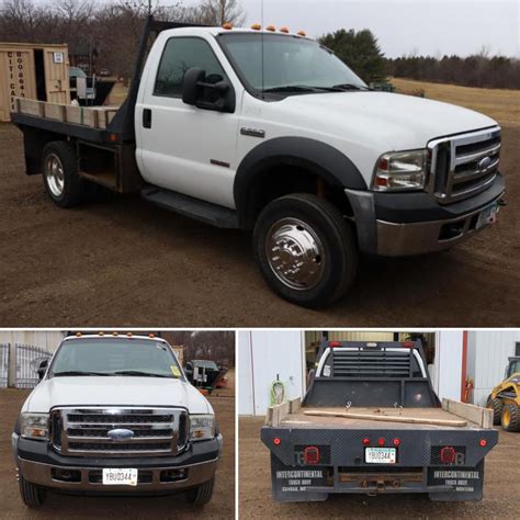 2007 Ford F-550 XLT Super Duty Flatbed | Custom truck beds, Work truck, Ford pickup trucks