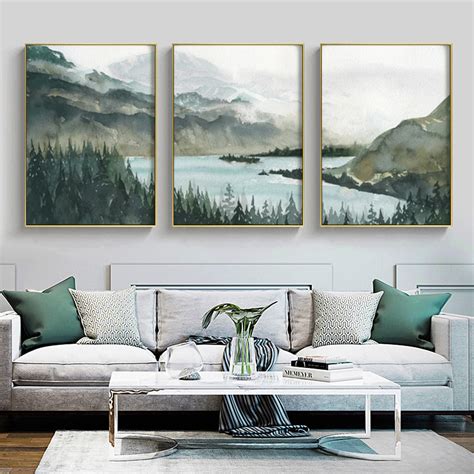 Wall Art - Landscape 3 Sets - Poster Prints -Canvas Prints - Art Prints ...