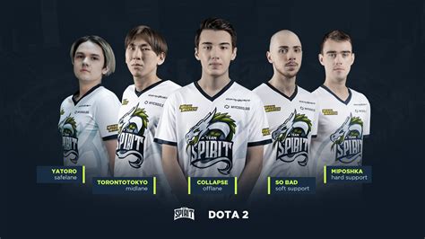 Team Spirit - Welcome our new Dota 2 roster 🔥...