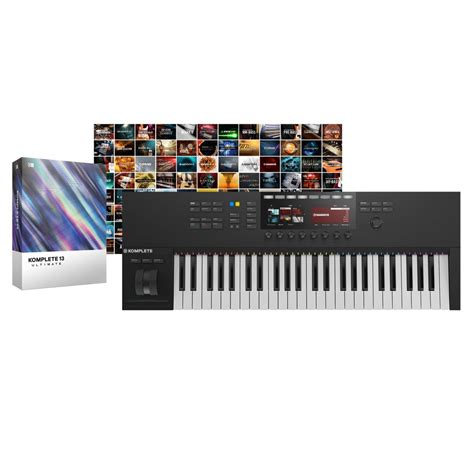 Native Instruments Komplete Kontrol S49 MK2 with Komplete 13 Ultimate ...