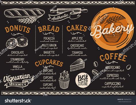 51,128 Bakery Menu Templates Images, Stock Photos & Vectors | Shutterstock