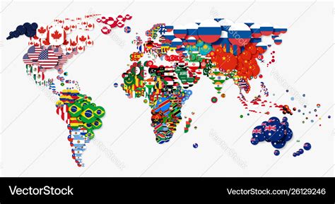 Map Countries Of The World With Flags – Interactive Map