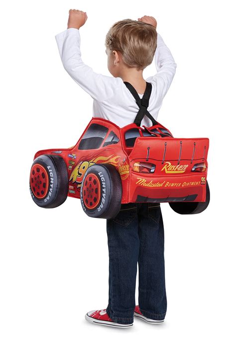 Toddler Lightning McQueen 3D Costume