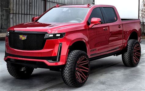 2021 Cadillac Escalade Truck Conversion Sitting on Tis Wheels