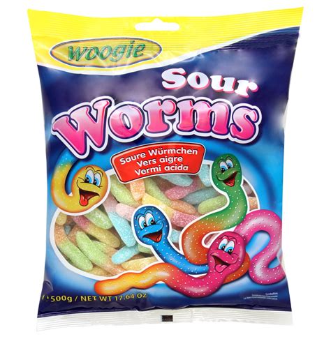 woogie, Sour Gummy Worms (2 Lbs) - Walmart.com - Walmart.com