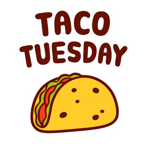 Taco Tuesday Illustrations, Royalty-Free Vector Graphics & Clip Art - iStock