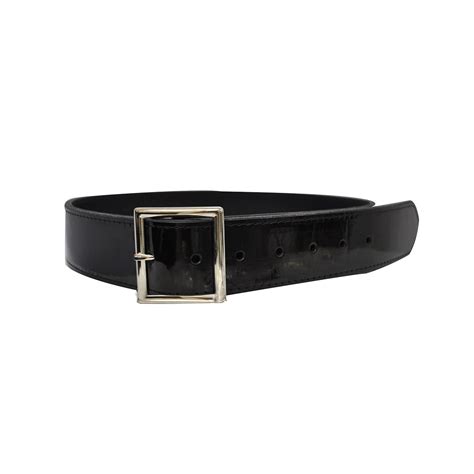 Patent Leather Umpire Belt