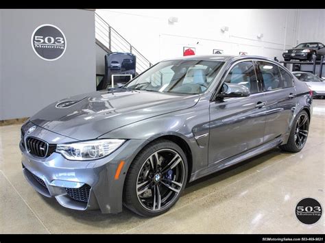 2016 BMW M3 Loaded Spec in Stunning Mineral Gray w/ 3k Miles