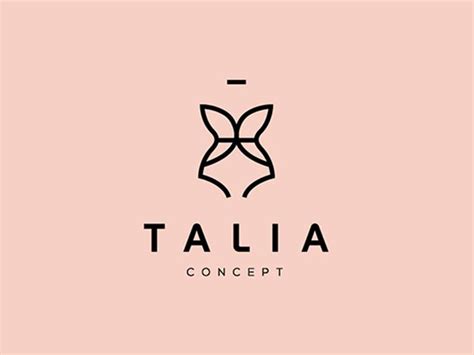 Fashion for women logo Talia | Clothing logo design, Clothing logo ...