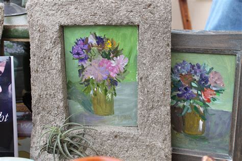 Tufa Frames with painted creations from http://wildheartgallery.com ...