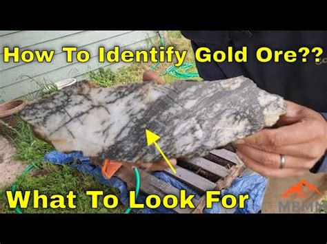 How to identify gold ore - How To Discuss